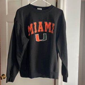 University of Miami Crew Neck